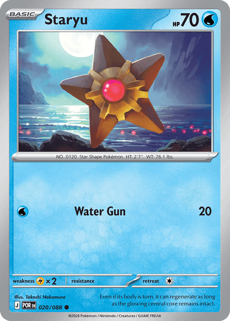 Staryu 20/124 from Perfect Order