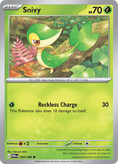 Snivy 4/124 from Perfect Order