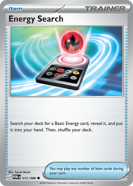 Energy Search 72/124 from Perfect Order