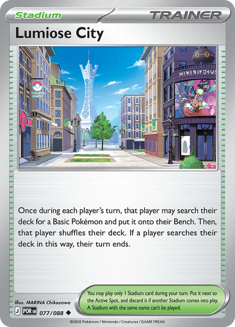 Lumiose City 77/124 from Perfect Order