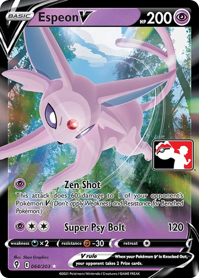 Espeon V 13/170 from Play! Pokémon Prize Pack Series One