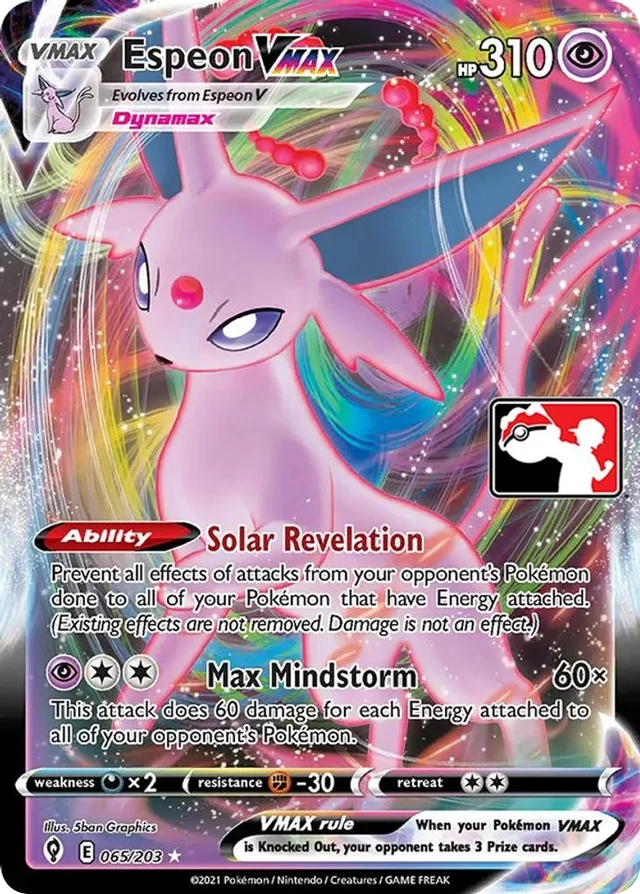Espeon VMAX 14/170 from Play! Pokémon Prize Pack Series One