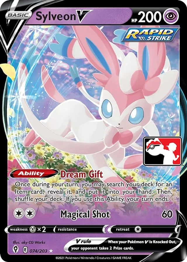 Sylveon V 15/170 from Play! Pokémon Prize Pack Series One