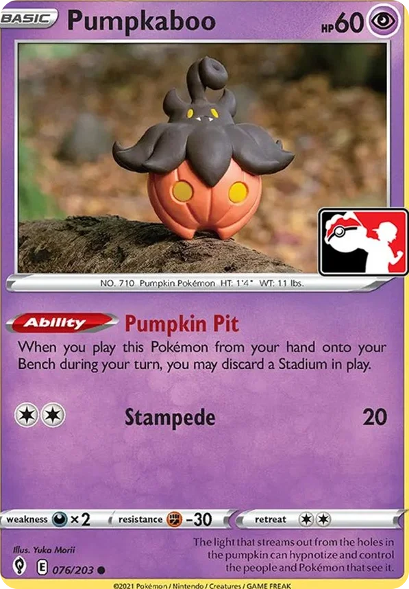 Pumpkaboo 17/170 from Play! Pokémon Prize Pack Series One