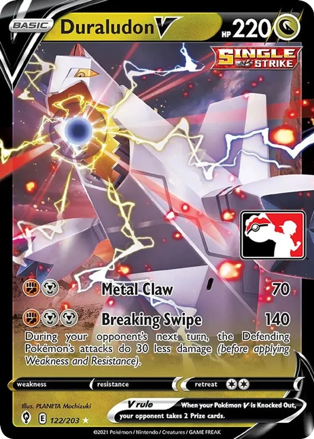 Duraludon V 28/170 from Play! Pokémon Prize Pack Series One