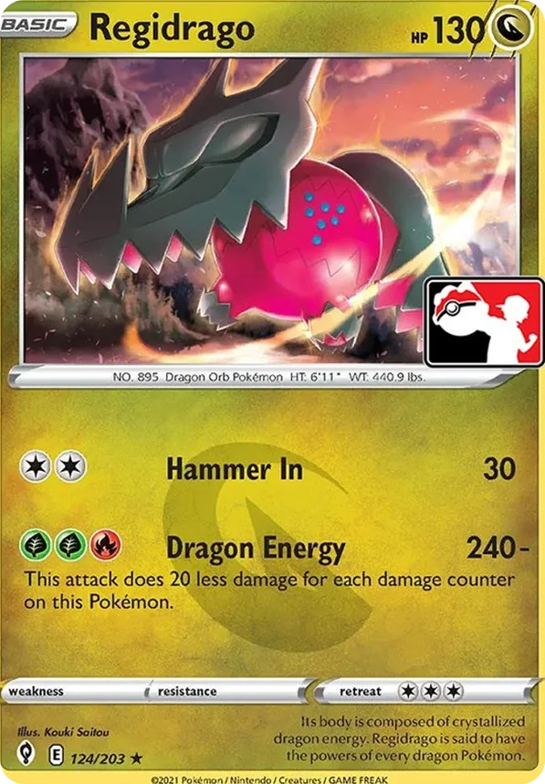 Regidrago 30/170 from Play! Pokémon Prize Pack Series One