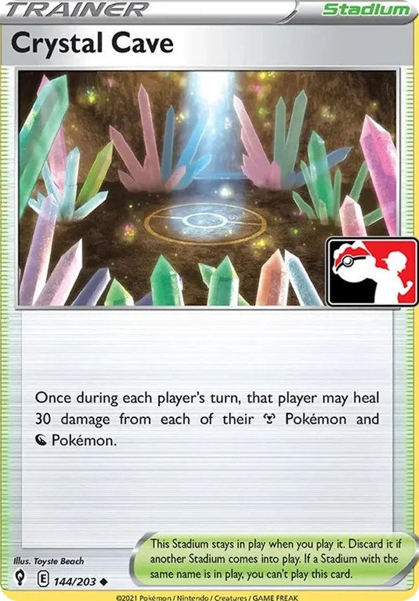 Crystal Cave 34/170 from Play! Pokémon Prize Pack Series One