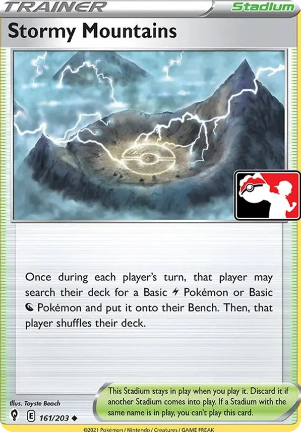 Stormy Mountains 38/170 from Play! Pokémon Prize Pack Series One