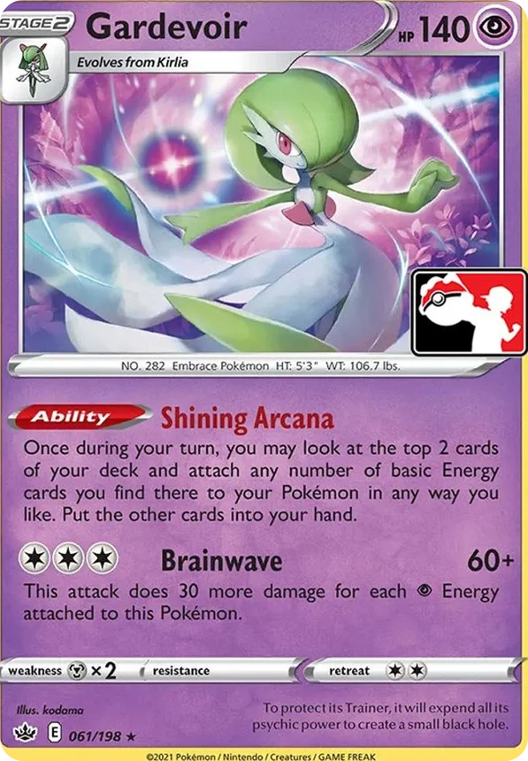Gardevoir 48/170 from Play! Pokémon Prize Pack Series One