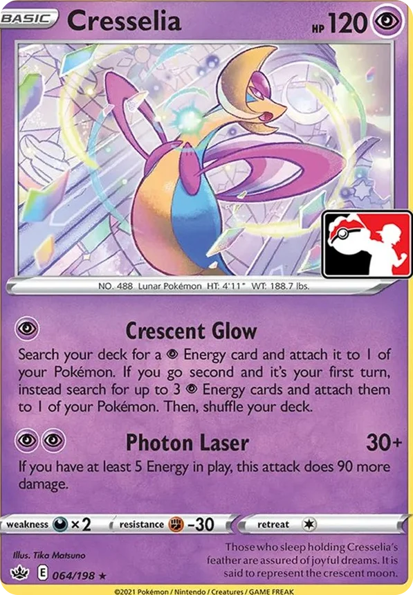 Cresselia 49/170 from Play! Pokémon Prize Pack Series One