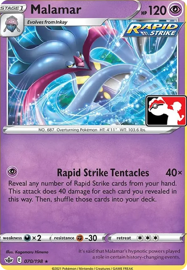 Malamar 50/170 from Play! Pokémon Prize Pack Series One