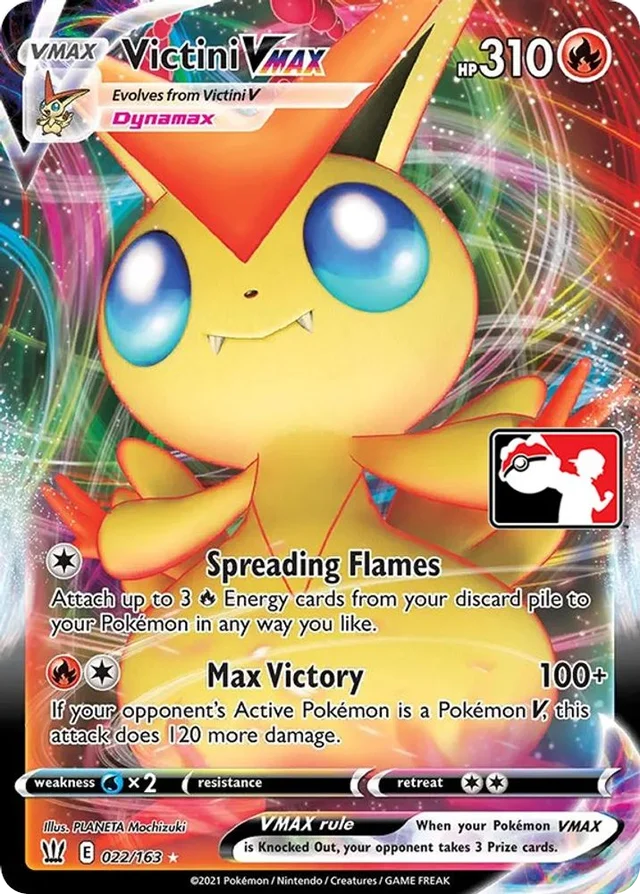 Victini VMAX 72/170 from Play! Pokémon Prize Pack Series One