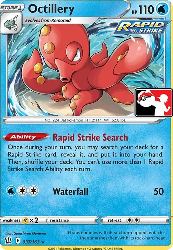 Octillery 73/170 from Play! Pokémon Prize Pack Series One