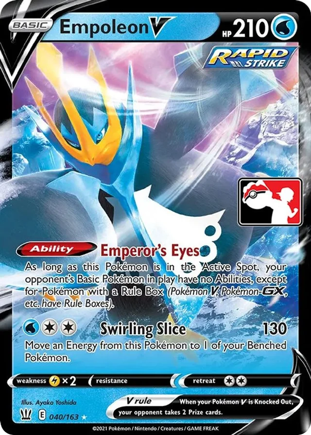 Empoleon V 74/170 from Play! Pokémon Prize Pack Series One