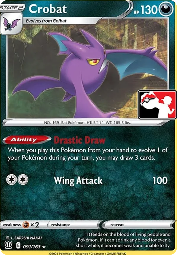Crobat 80/170 from Play! Pokémon Prize Pack Series One