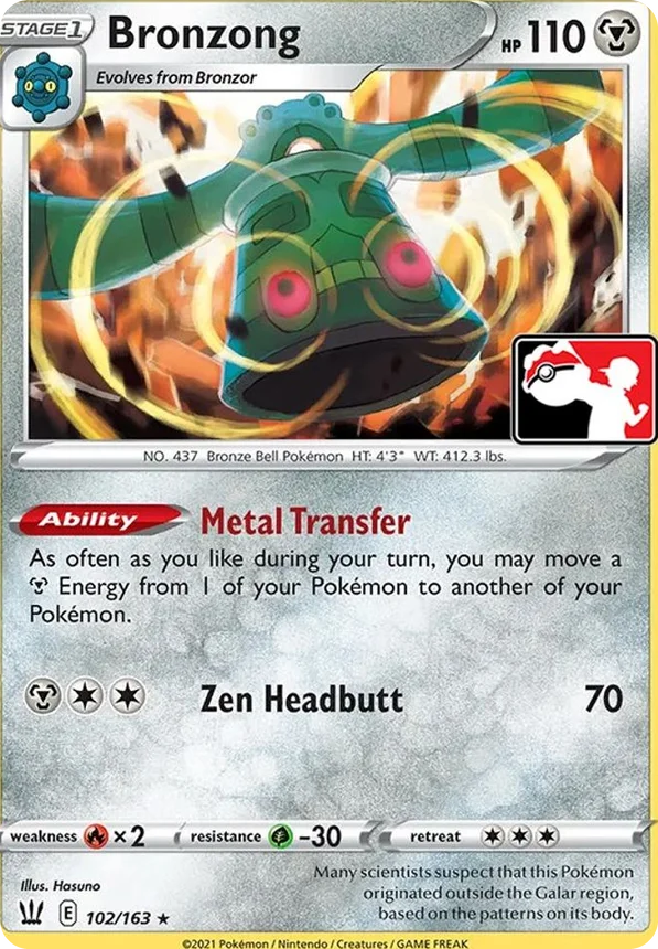Bronzong 83/170 from Play! Pokémon Prize Pack Series One