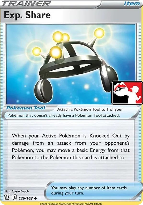 Exp. Share 89/170 from Play! Pokémon Prize Pack Series One