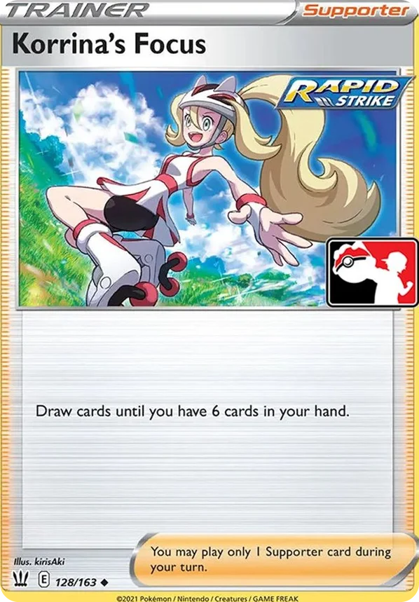 Korrina's Focus 91/170 from Play! Pokémon Prize Pack Series One
