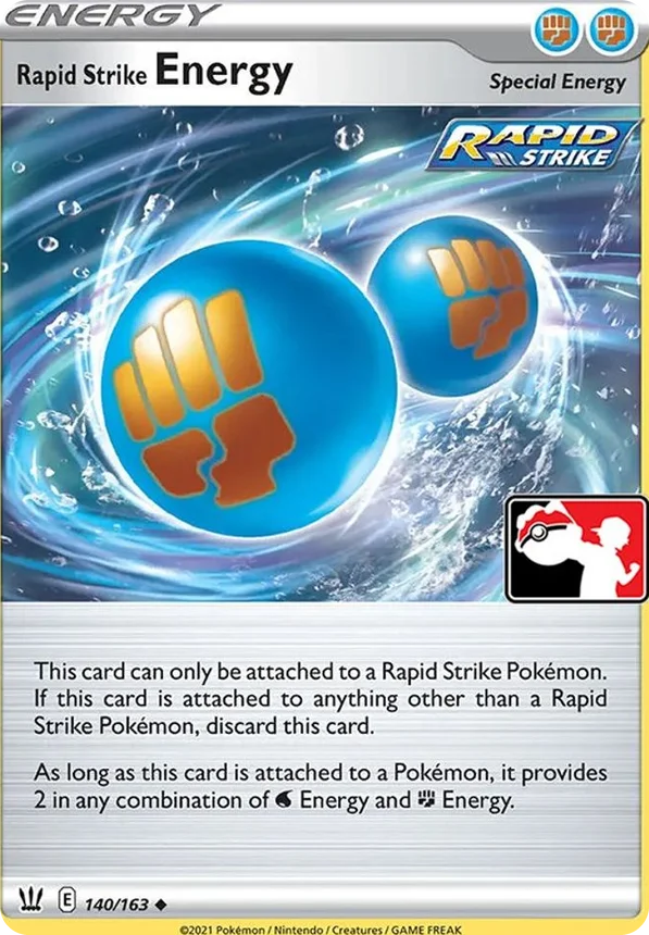 Rapid Strike Energy 98/170 from Play! Pokémon Prize Pack Series One