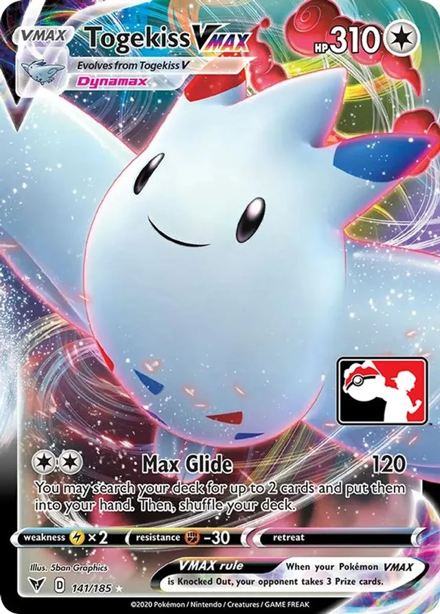 Togekiss VMAX 108/170 from Play! Pokémon Prize Pack Series One