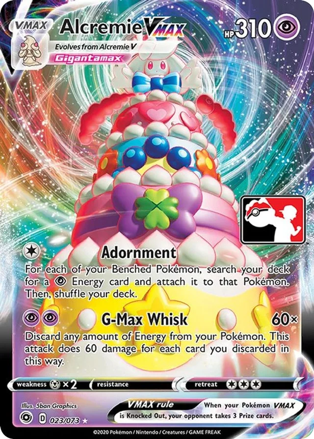 Alcremie VMAX 111/170 from Play! Pokémon Prize Pack Series One