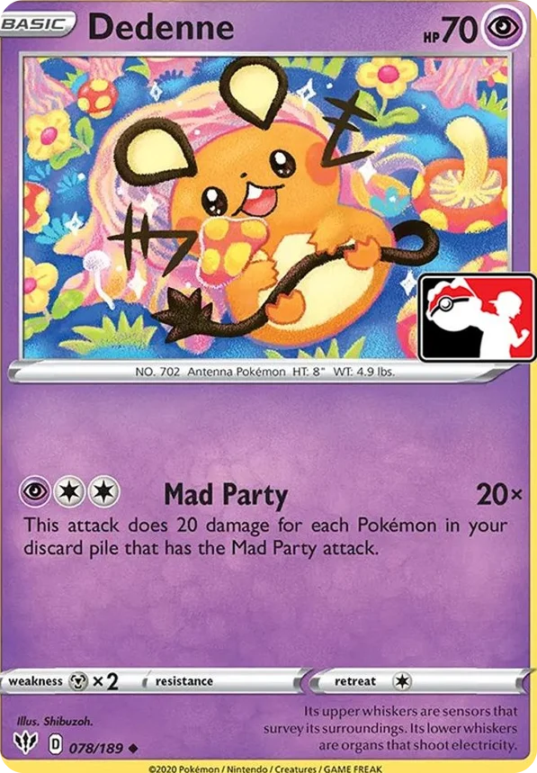 Dedenne 117/170 from Play! Pokémon Prize Pack Series One