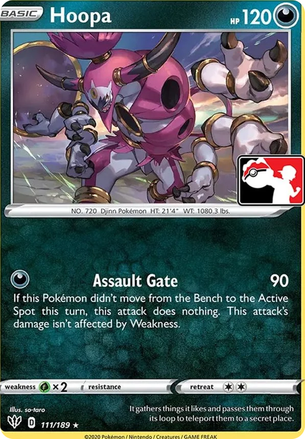Hoopa 120/170 from Play! Pokémon Prize Pack Series One