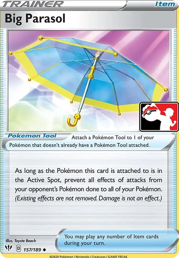 Big Parasol 124/170 from Play! Pokémon Prize Pack Series One