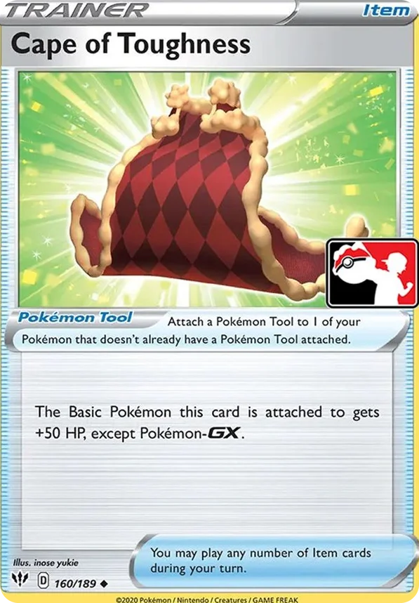 Cape of Toughness 126/170 from Play! Pokémon Prize Pack Series One