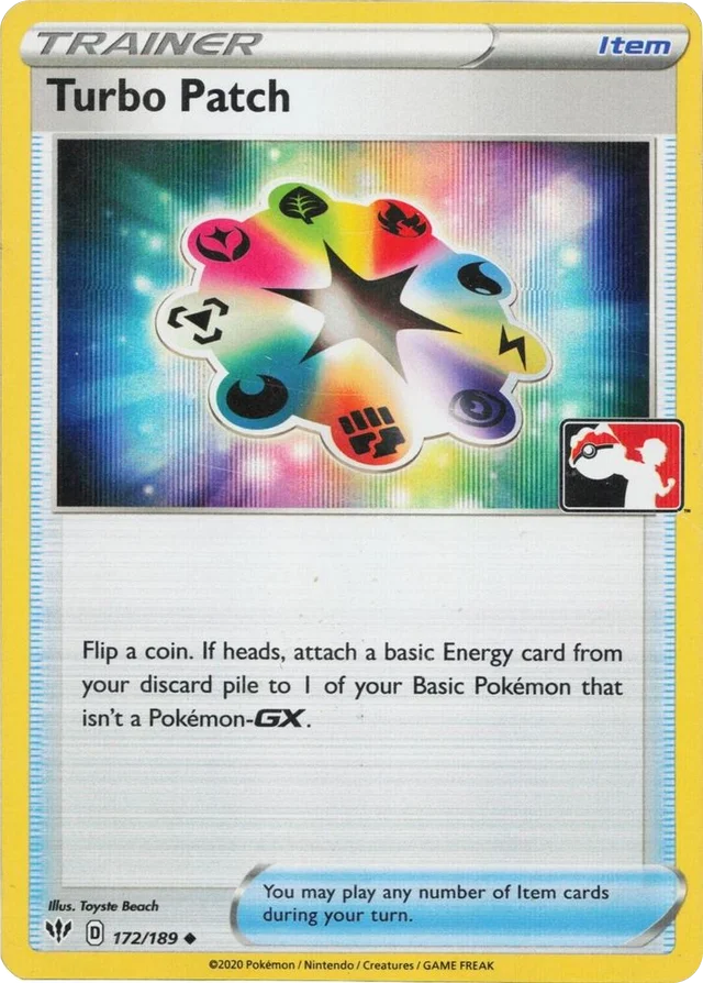 Turbo Patch 127/170 from Play! Pokémon Prize Pack Series One