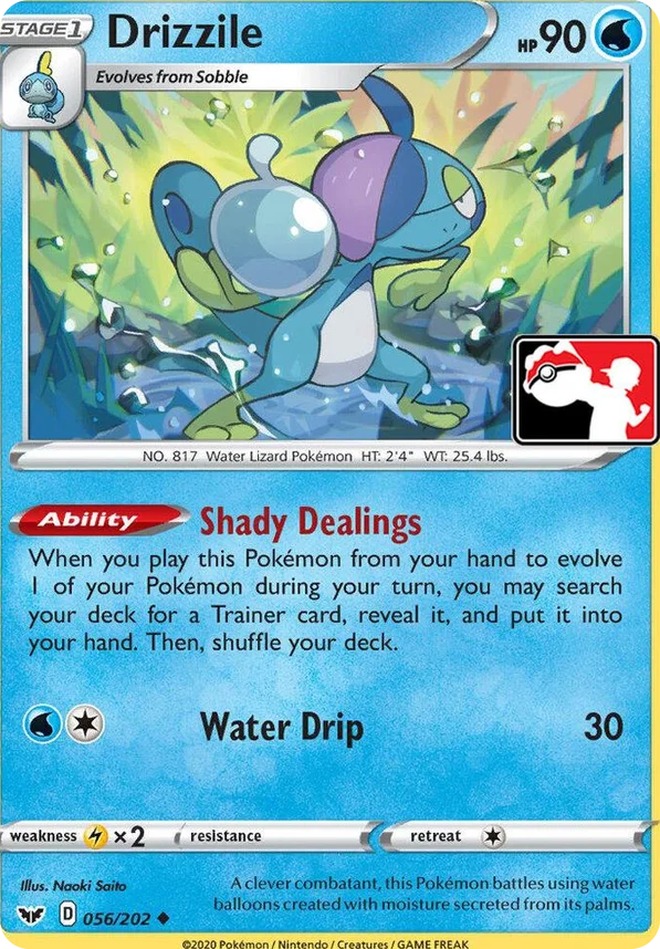 Drizzile 146/170 from Play! Pokémon Prize Pack Series One