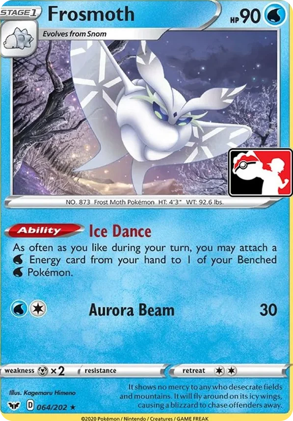Frosmoth 148/170 from Play! Pokémon Prize Pack Series One