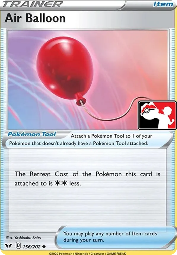 Air Balloon 154/170 from Play! Pokémon Prize Pack Series One