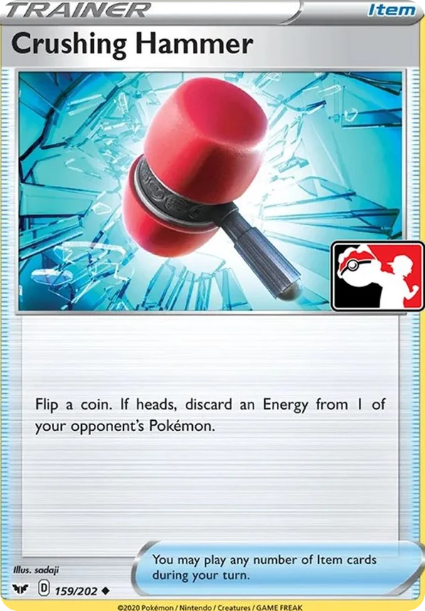 Crushing Hammer 156/170 from Play! Pokémon Prize Pack Series One