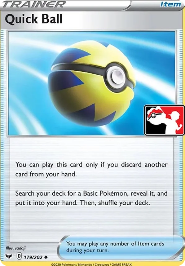 Quick Ball 163/170 from Play! Pokémon Prize Pack Series One