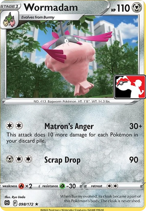 Wormadam 30/154 from Play! Pokémon Prize Pack Series Two