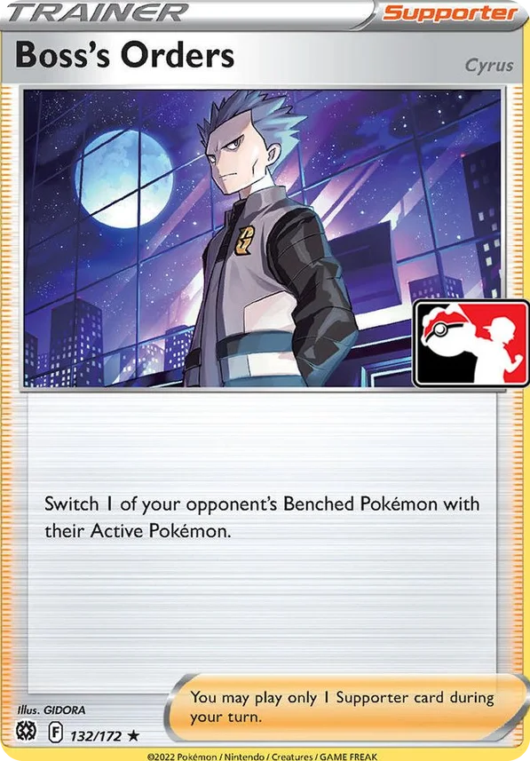 Boss's Orders 37/154 from Play! Pokémon Prize Pack Series Two