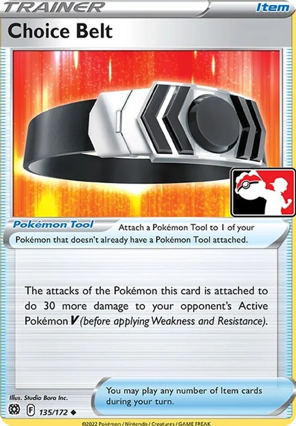Choice Belt 39/154 from Play! Pokémon Prize Pack Series Two