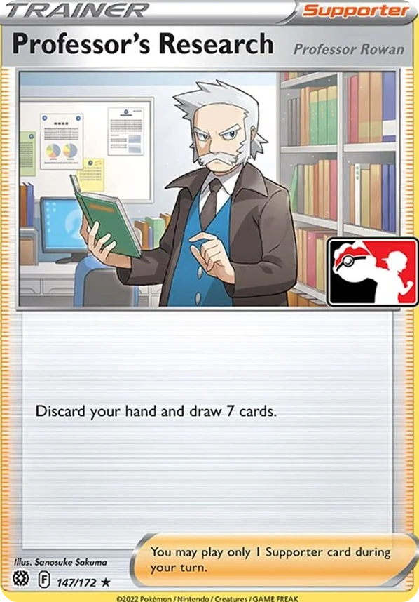 Professor's Research 45/154 from Play! Pokémon Prize Pack Series Two