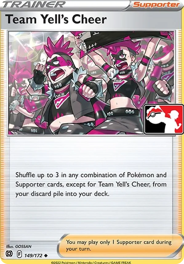 Team Yell's Cheer 47/154 from Play! Pokémon Prize Pack Series Two