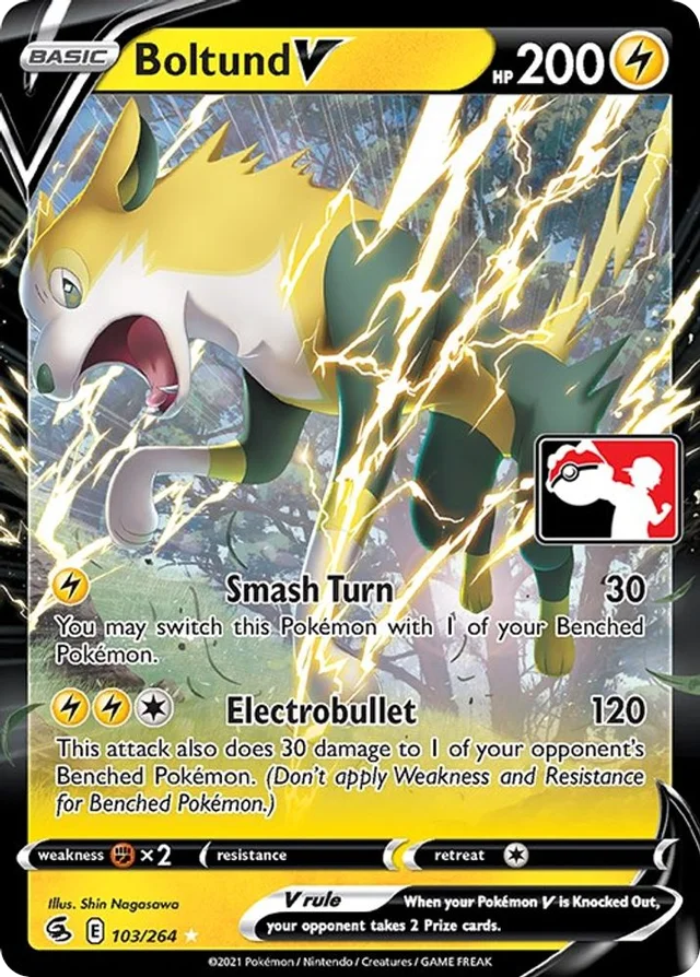 Boltund V 53/154 from Play! Pokémon Prize Pack Series Two