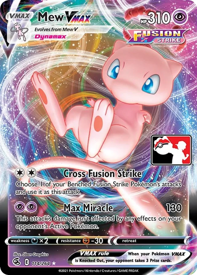 Mew VMAX 56/154 from Play! Pokémon Prize Pack Series Two