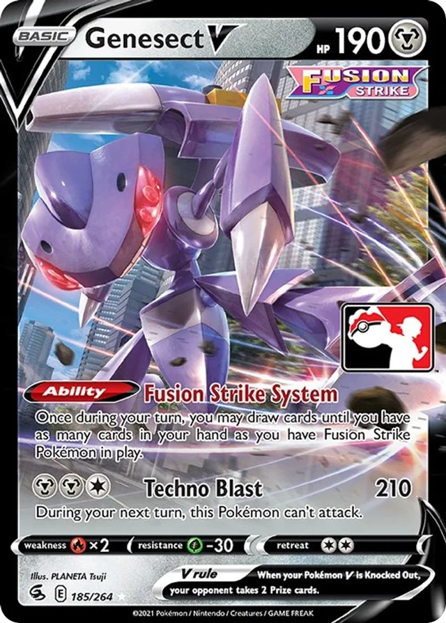 Genesect V 60/154 from Play! Pokémon Prize Pack Series Two