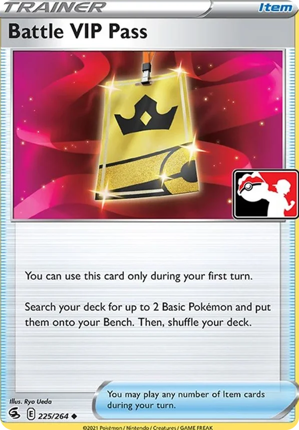 Battle VIP Pass 65/154 from Play! Pokémon Prize Pack Series Two