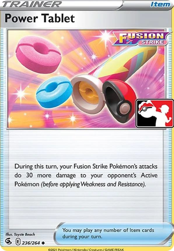 Power Tablet 68/154 from Play! Pokémon Prize Pack Series Two