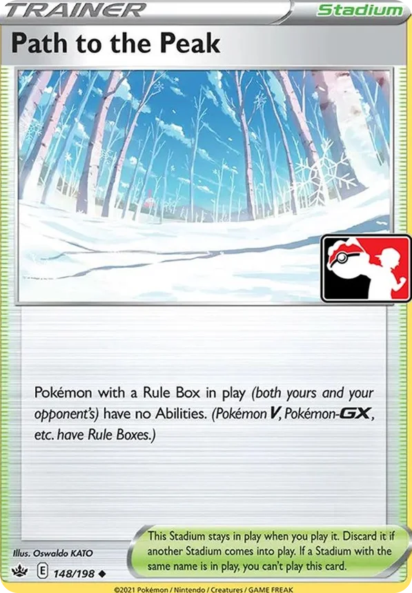 Path to the Peak 119/154 from Play! Pokémon Prize Pack Series Two
