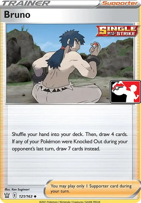 Bruno 131/154 from Play! Pokémon Prize Pack Series Two