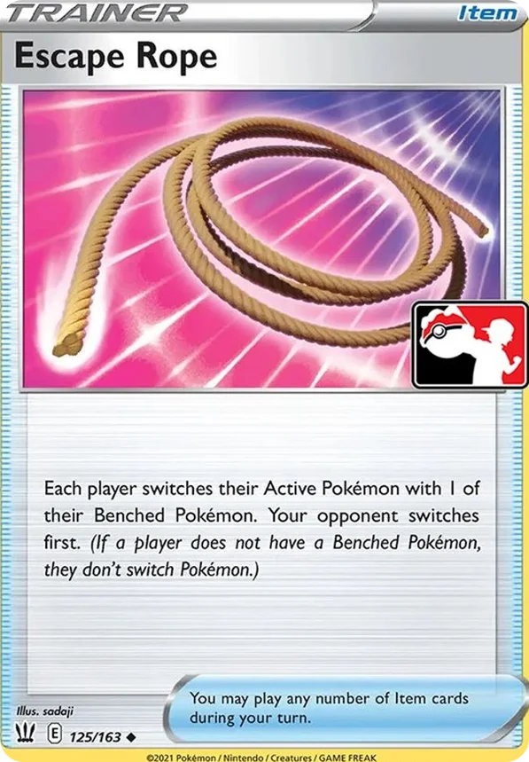 Escape Rope 133/154 from Play! Pokémon Prize Pack Series Two