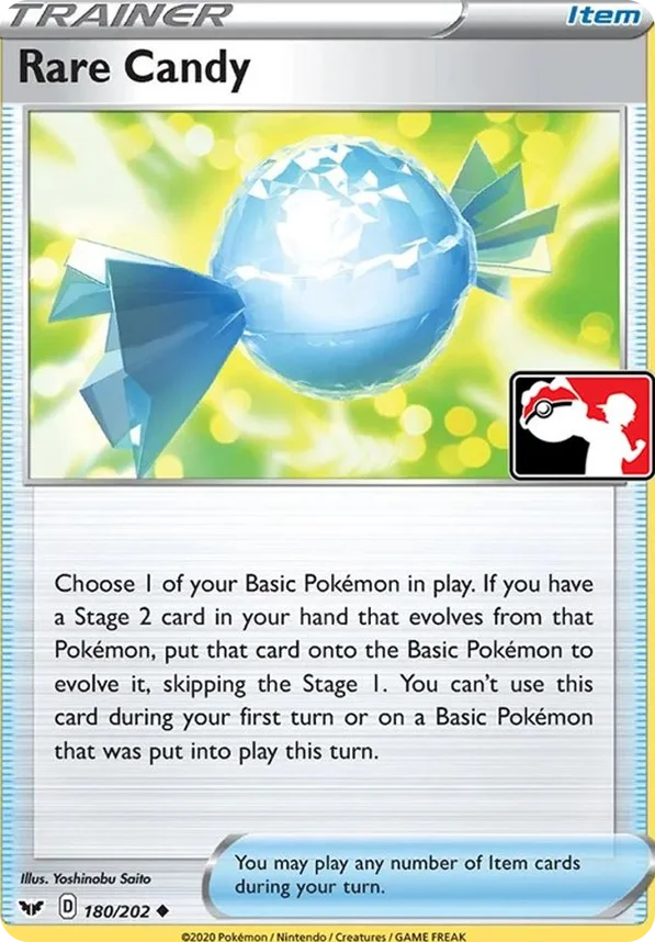Rare Candy 147/154 from Play! Pokémon Prize Pack Series Two