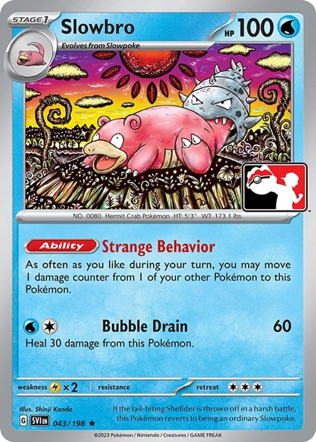 Slowbro 3/163 from Play! Pokémon Prize Pack Series Three